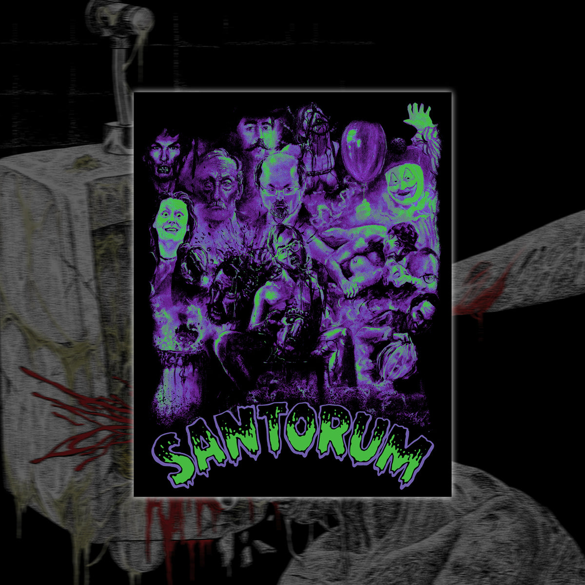 Santorum Art Stickers